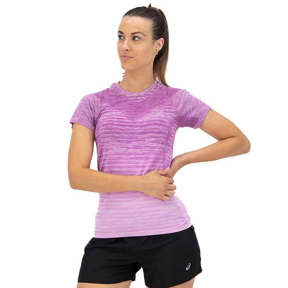 

Футболка с коротким рукавом Asics Seamless, фиолетовый