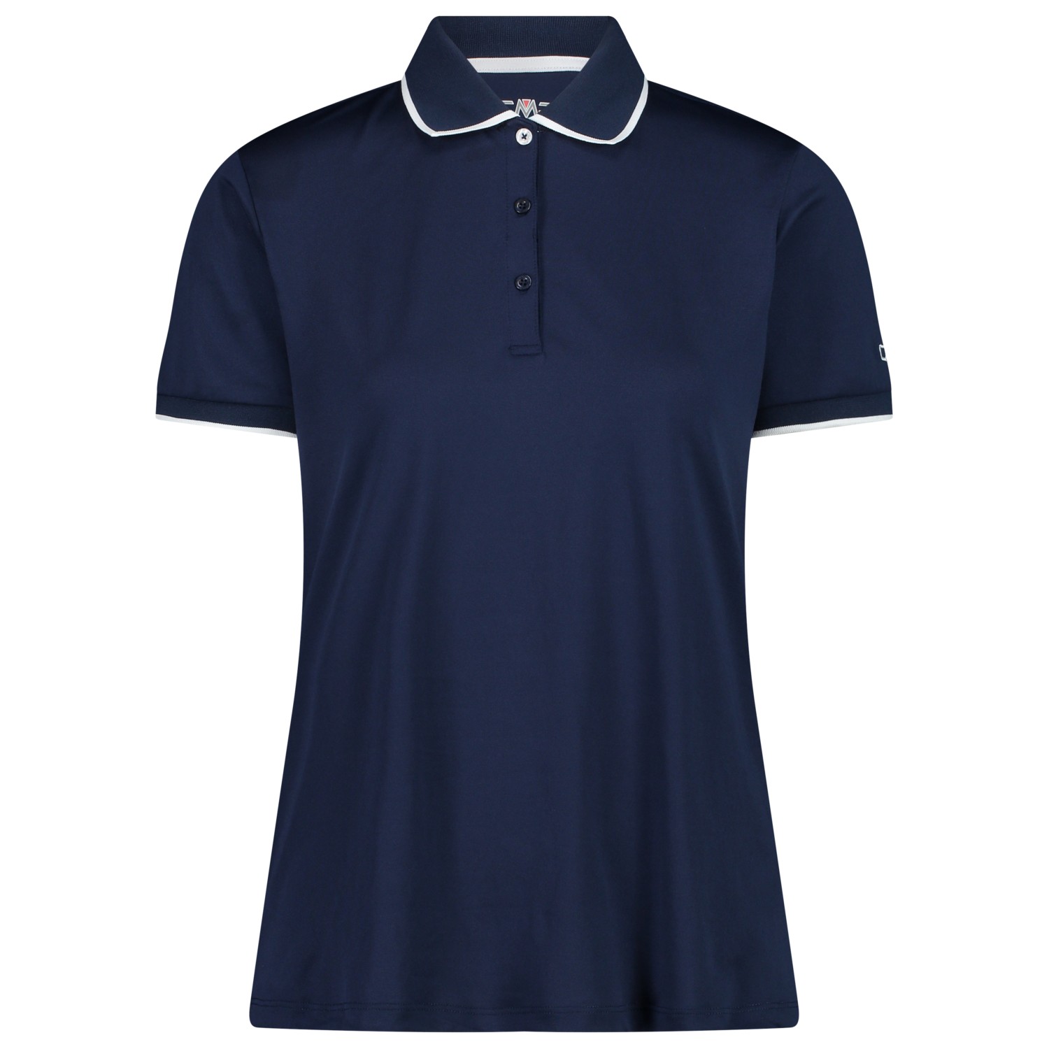 Рубашка поло Cmp Women's Polo Stretch Piquet, синий
