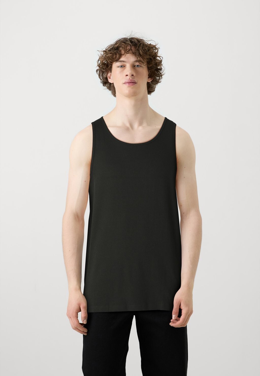 

Топ ONSPAGE RIBBED TANK TOP 3 PACK Only & Sons, черный