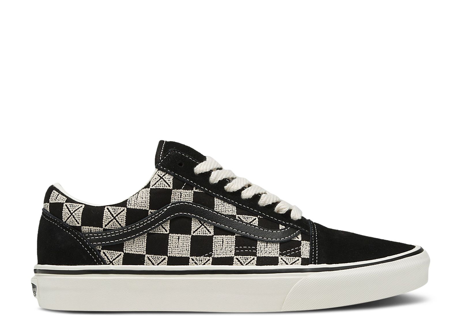 

Кроссовки Vans Old Skool 'Stitch Checkerboard', черный