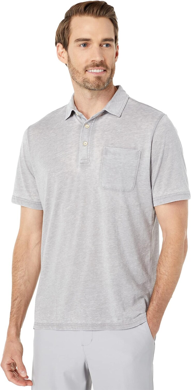 

Поло johnnie-O The Local 3-Button Polo, цвет Steel
