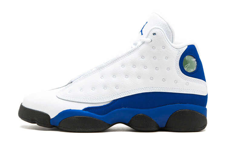 

Jordan 13 Retro White Hyper Royal Black (GS)