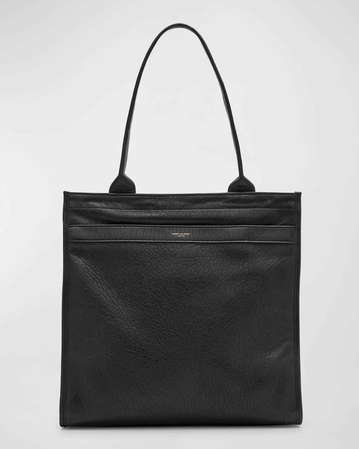 

Мужская большая сумка из кожи Saint Laurent, цвет Nero