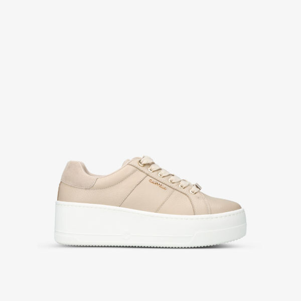 

Кожаные низкие кеды connected на контрастной подошве Carvela, коричневый