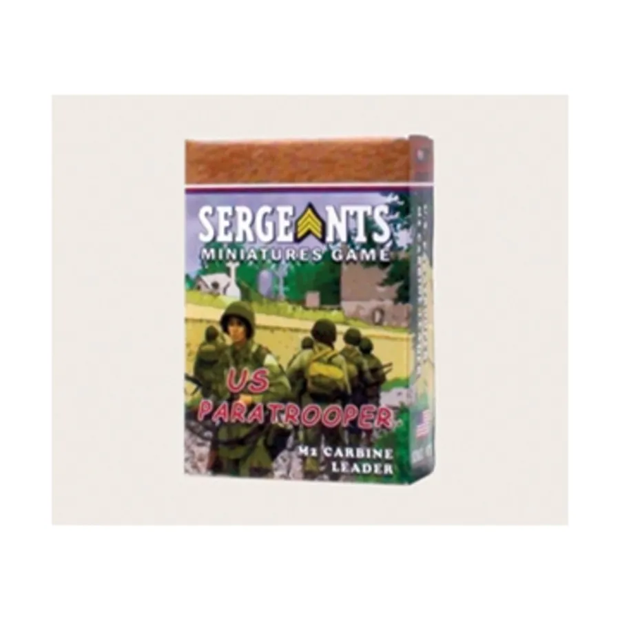 

Армейский десантник - командир карабина USP M2, Sergeants Miniatures Game - Americans