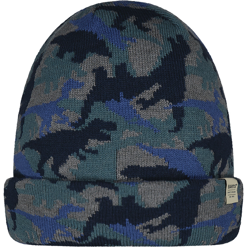 зимняя теплая детская шапка с ушами для защиты мягкая хлопковая шапка lei feng Детская шапка Иеремия Barts, синий