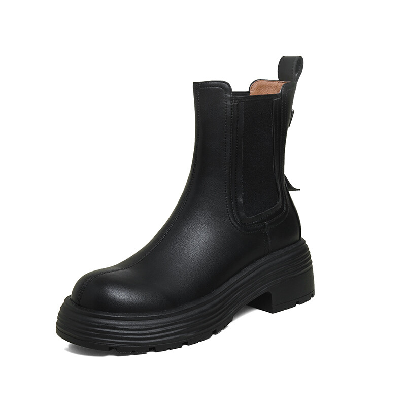 

Ботинки Челси женские Five-Nine Dan Seven, цвет Black Fleece-lined