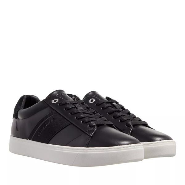 

Кроссовки clean cupsole lace up ck Calvin Klein, черный