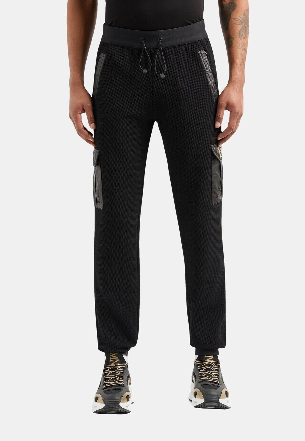

Уличные брюки Gold Label EA7 Emporio Armani, черный
