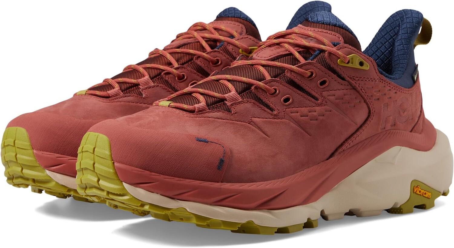 Обувь для скалолазания Kaha 2 Low GORE-TEX Hoka, цвет Hot Sauce/Shifting Sand