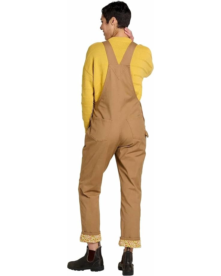 

Брюки Toad&Co Bramble Flannel Lined Overalls, цвет Tabac II