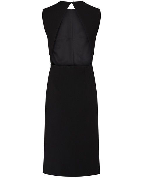

Платье миди Mirto Sportmax, черный