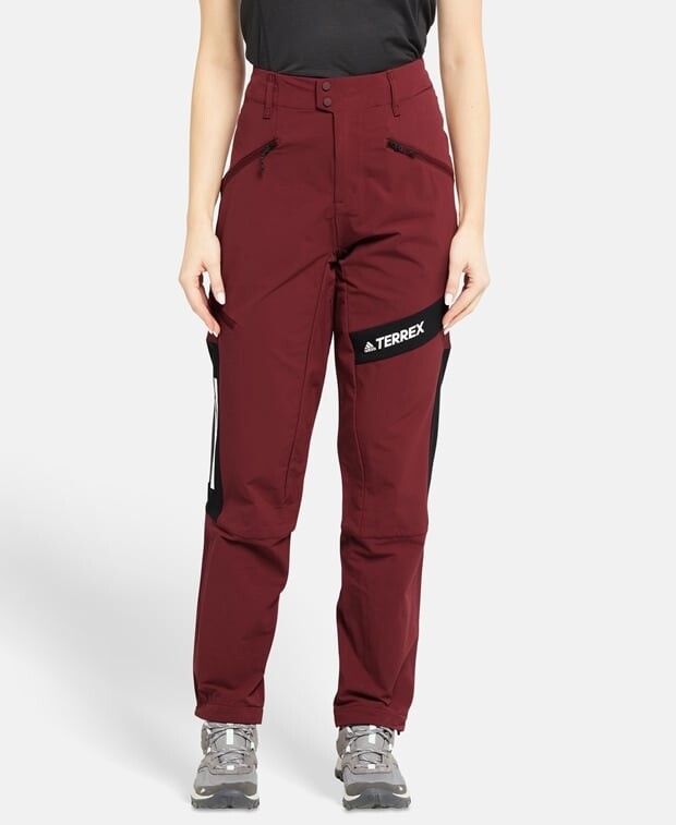 

Уличные брюки adidas, бордовый