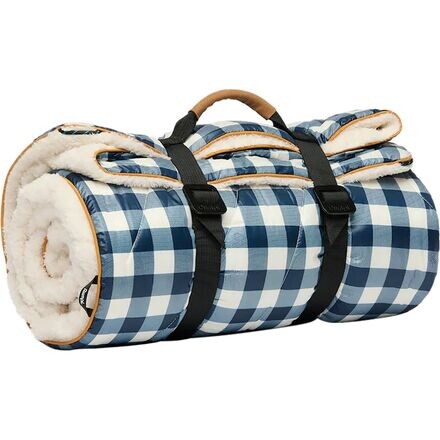 

Одеяло Sherpa Puffy на 1 человека Rumpl, цвет Navy Gingham