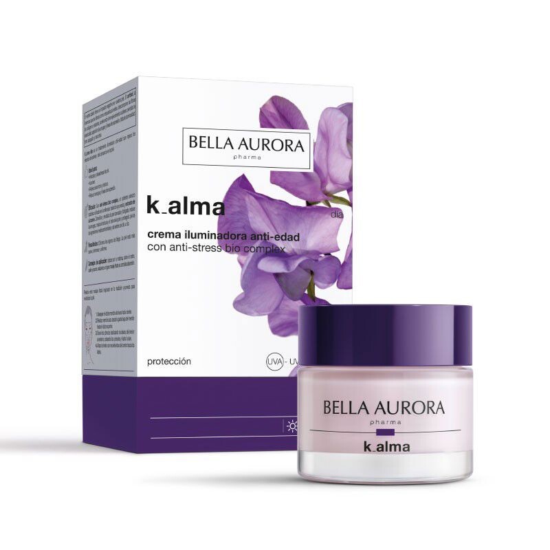 

Крем против морщин K-alma crema diurna antiedad iluminadora spf20 Bella aurora, 50 мл
