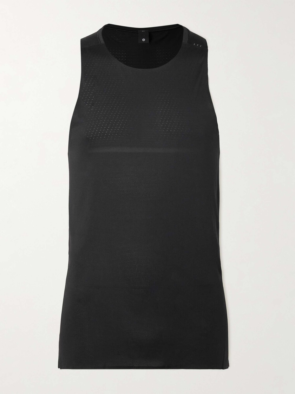 

Перфорированная майка из переработанного джерси быстро и бесплатно LULULEMON, черный