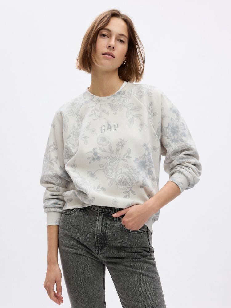 Женская толстовка с узорами Gap, серый