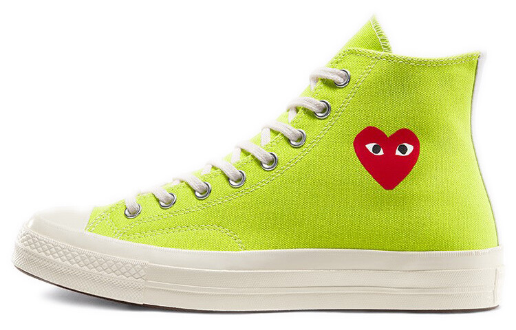 

Comme Des Garcons PLAY x Converse Chuck Taylor All-Star 70 Hi Bright Green