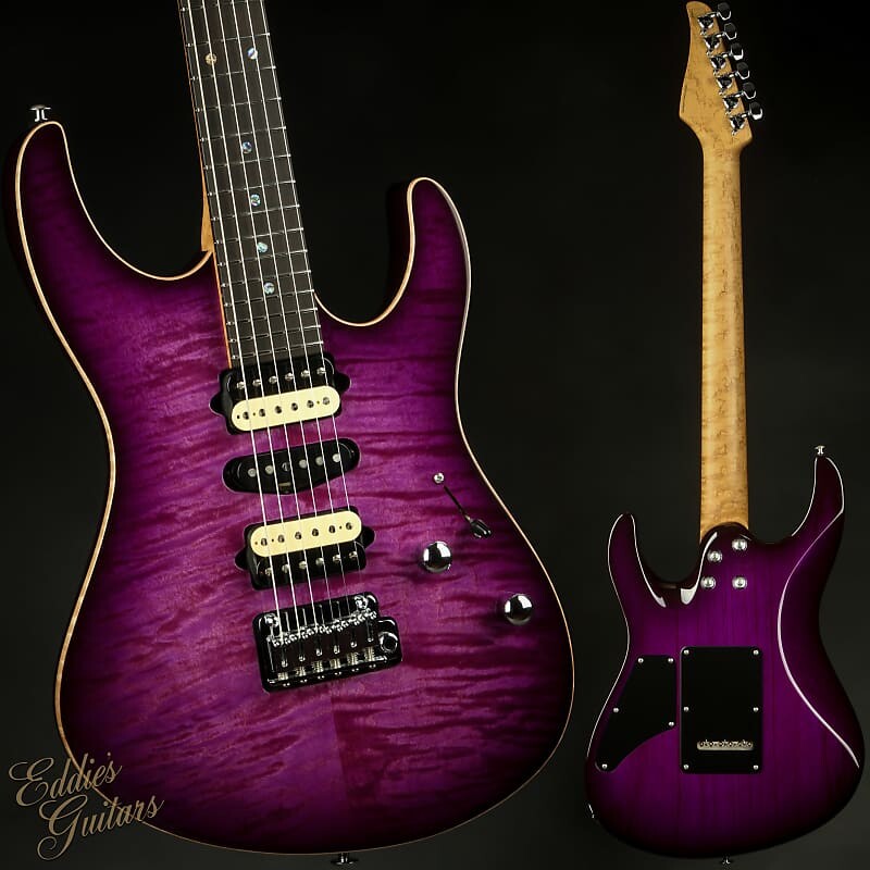 

Электрогитара Suhr Modern Roasted - Trans Purple Burst