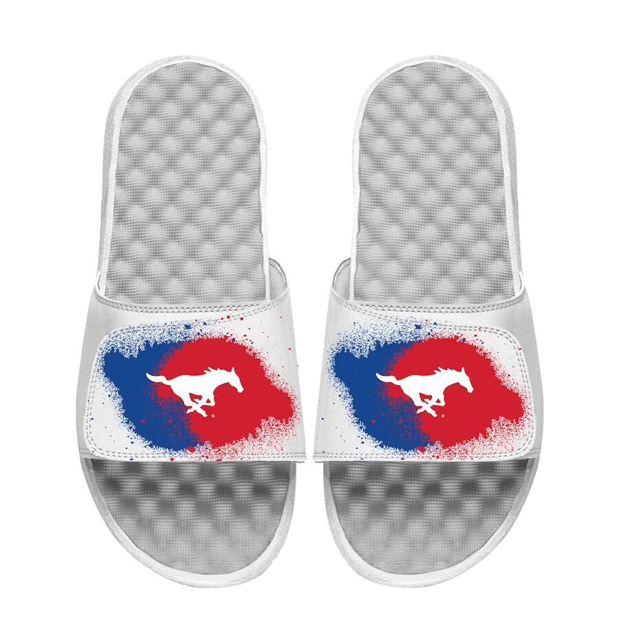 

Шлепанцы ISlide Smu Mustangs, белый