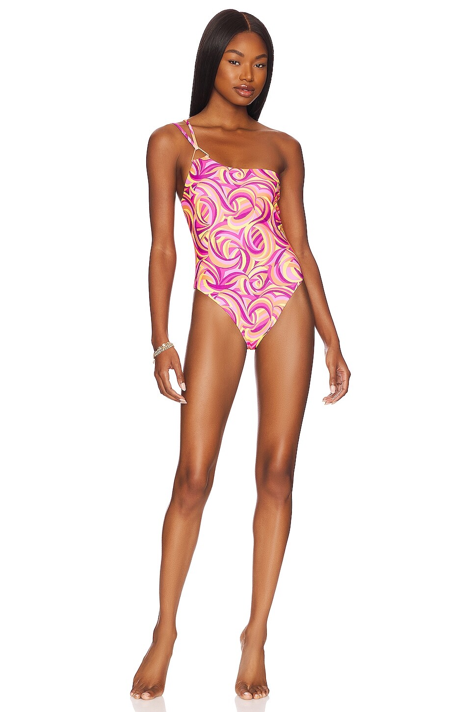 

Купальник House of Harlow 1960 x REVOLVE Tansy, цвет purple gypsy swirl