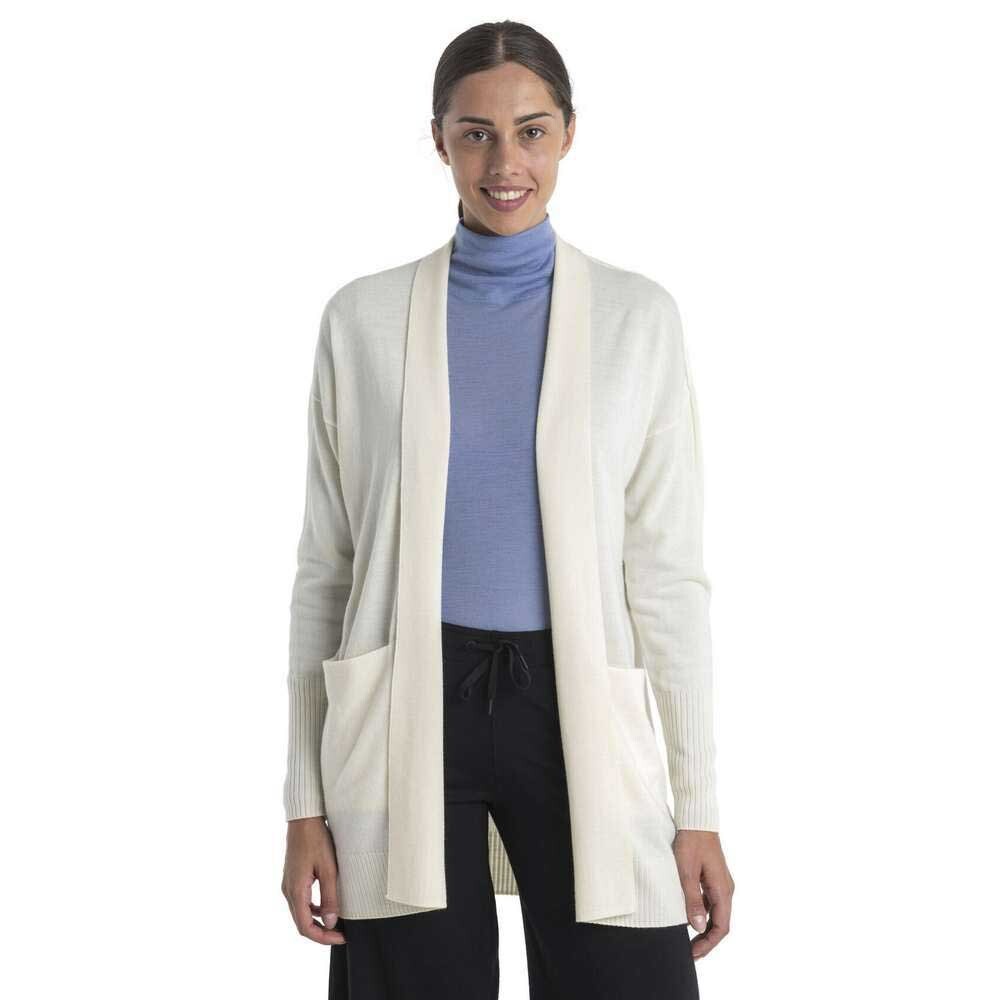 

Свитер Icebreaker Iseo Merino Long Cardigan, бежевый