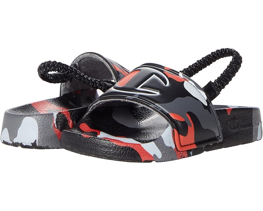 

Сандалии Champion IPO Camo, цвет Black/Orange