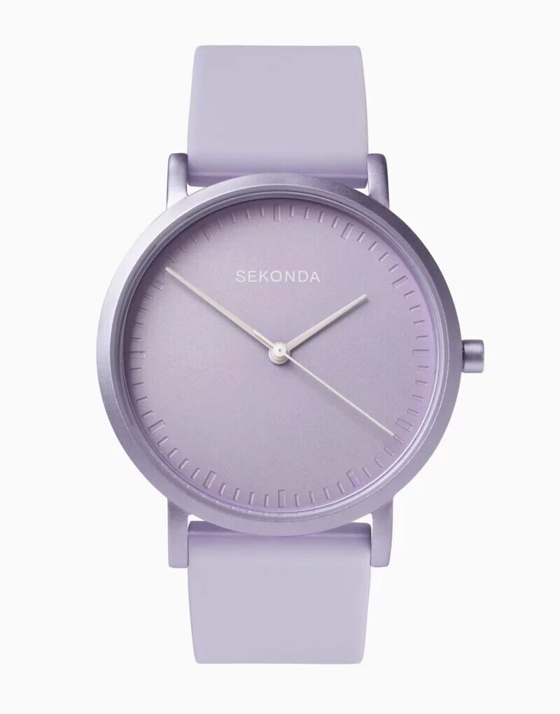 

Аналоговые часы Sekonda фиолетового цвета