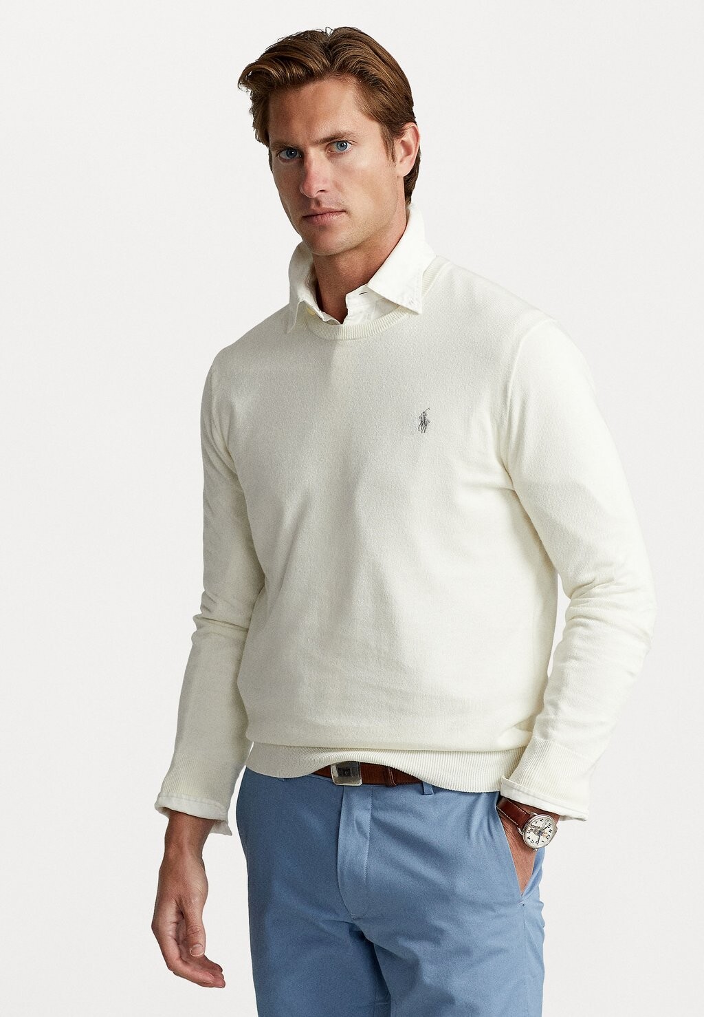 

Свитер С ДЛИННЫМ РУКАВОМ Polo Ralph Lauren, белый