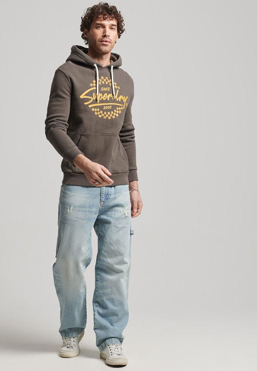 

Худи Superdry, коричневый