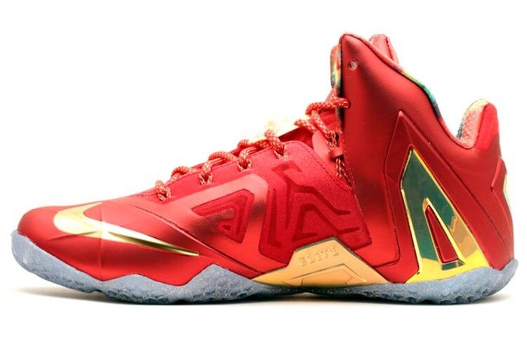 

Nike LeBron 11 Elite SE металлик золото