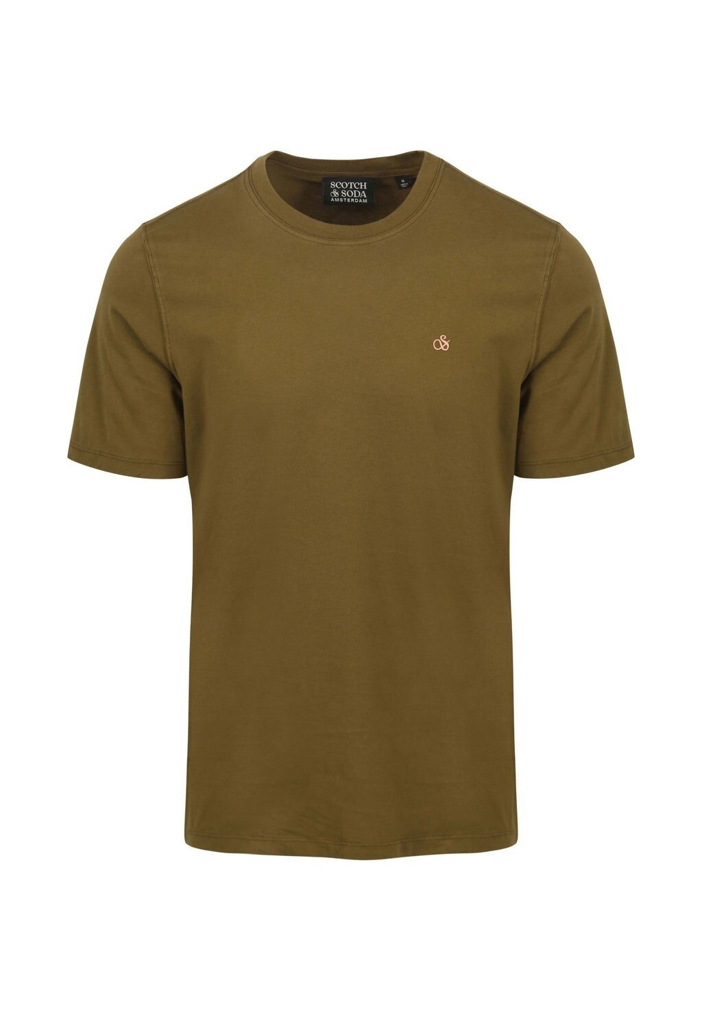 

Футболка базовая GREIGE Scotch & Soda, цвет green