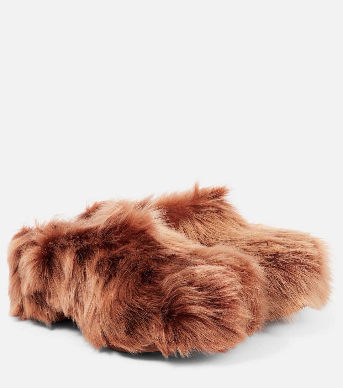 

Сабо из овчины Dries Van Noten, коричневый