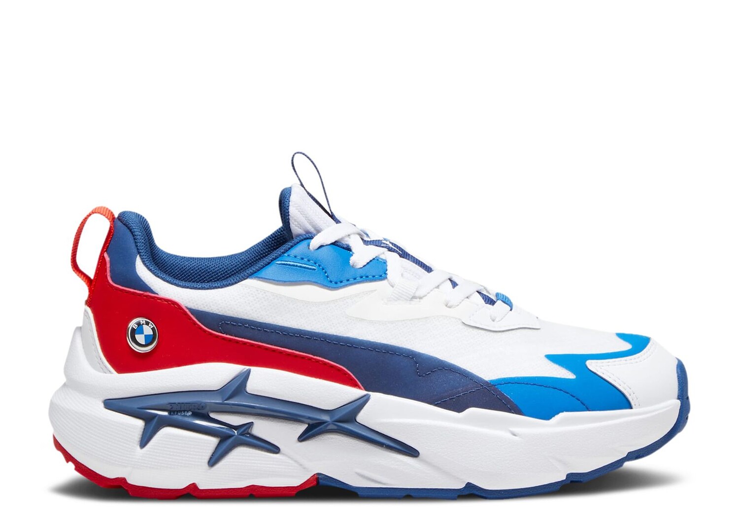 

Кроссовки Puma Bmw M Motorsport X Wmns Spina Nitro 'White Pop Red', белый