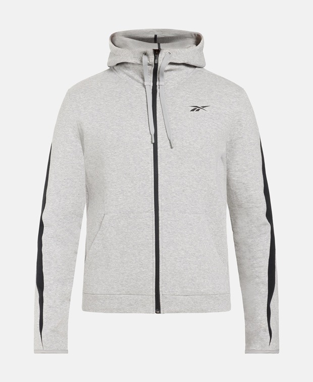 

Толстовка с капюшоном Reebok, цвет Medium Grey