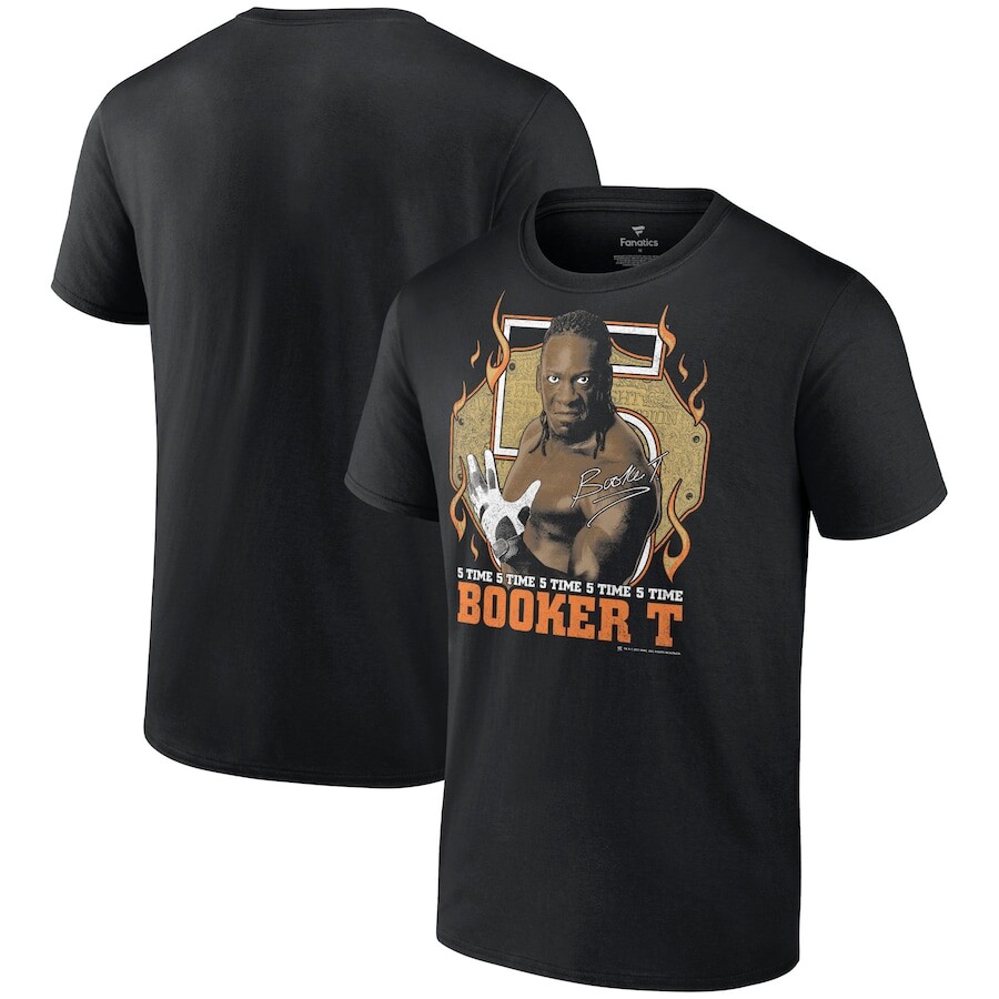 

Футболка с коротким рукавом Fanatics Branded Booker T, черный