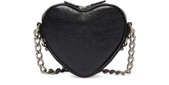 

Мини-сумка Le Cagole Heart Balenciaga, черный