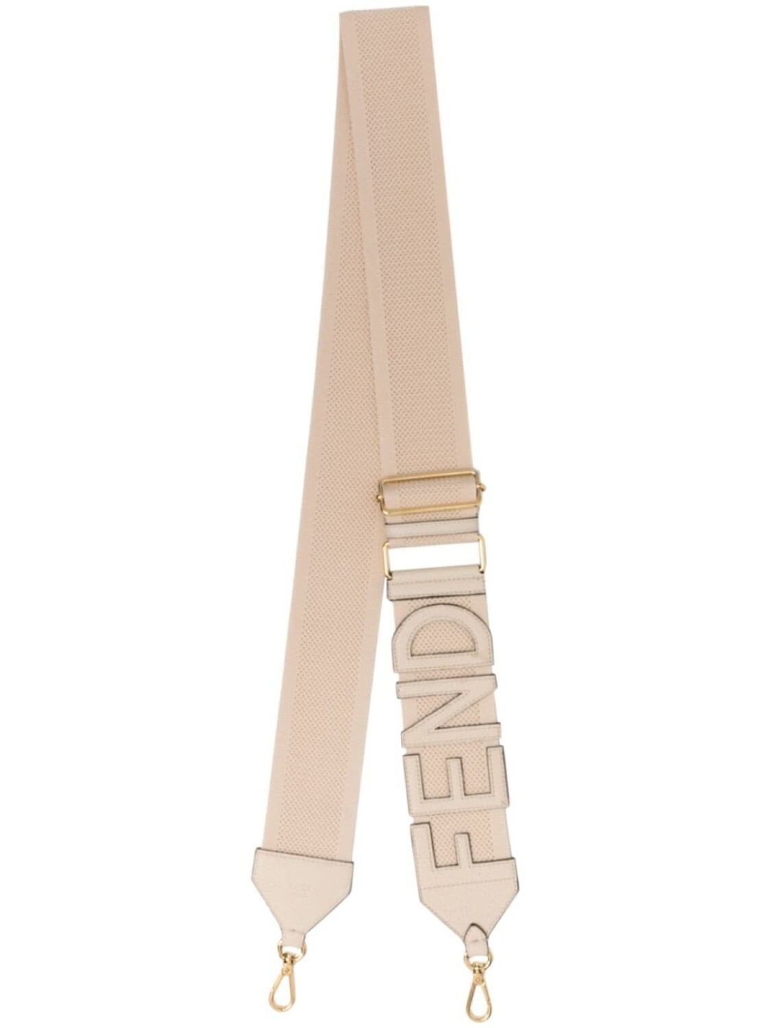 

FENDI ремень для сумки с логотипом, серый