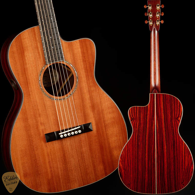 Акустическая гитара Bourgeois OMSC Custom - Redwood & Cocobolo