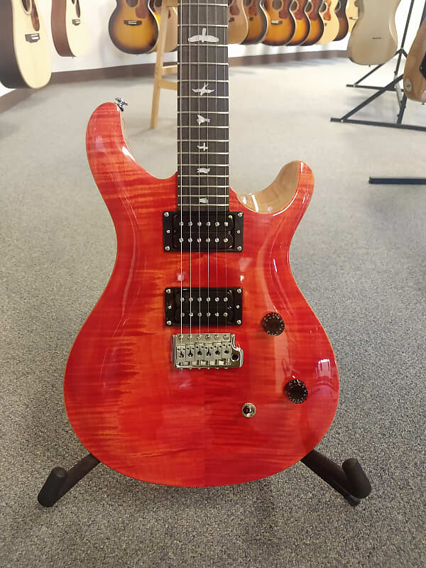 

Электрогитара PRS Paul Reed Smith SE CE 24 Electric Guitar - Blood Orange with PRS SE Gigbag