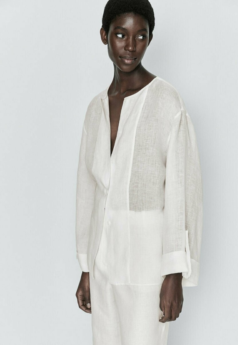 

Блузка Massimo Dutti, белый