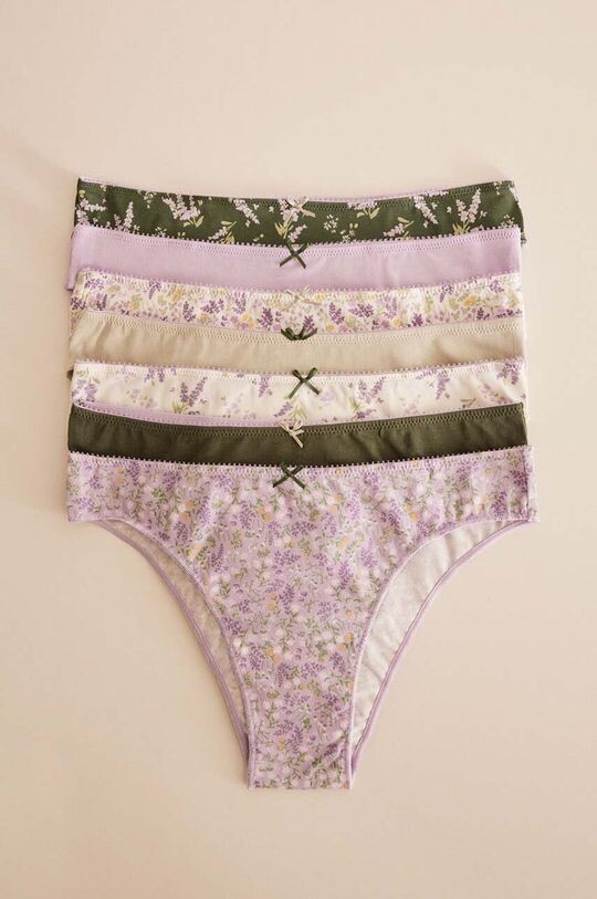 

Хлопковые трусы, 7 шт. women'secret, мультиколор