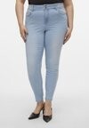 

Приталенные брюки VMCSOPHIA BUTTON Vero Moda, светло-голубой
