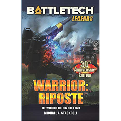 Книга Battletech Warrior Riposte Premium Hardback