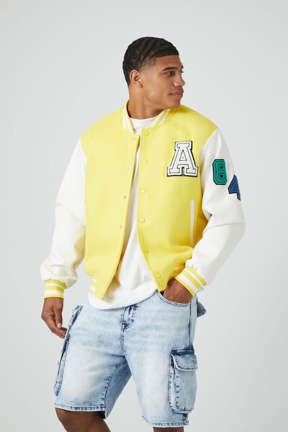 

Куртка Varsity Letterman с нашивкой Forever 21