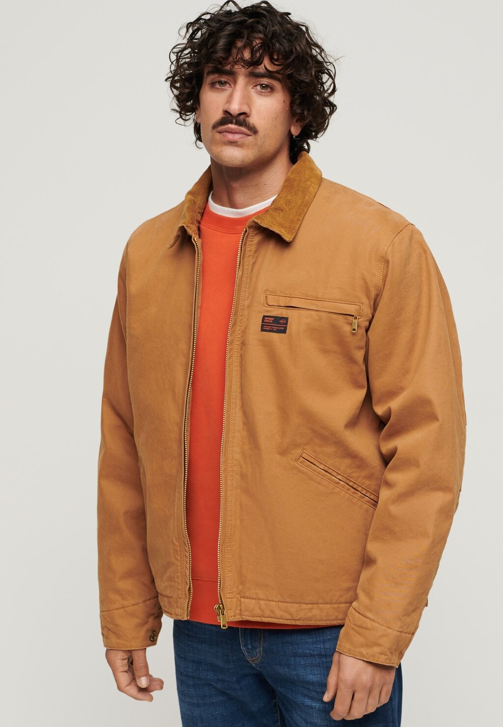 

Легкая куртка SURPLUS RANCH Superdry, коричневый