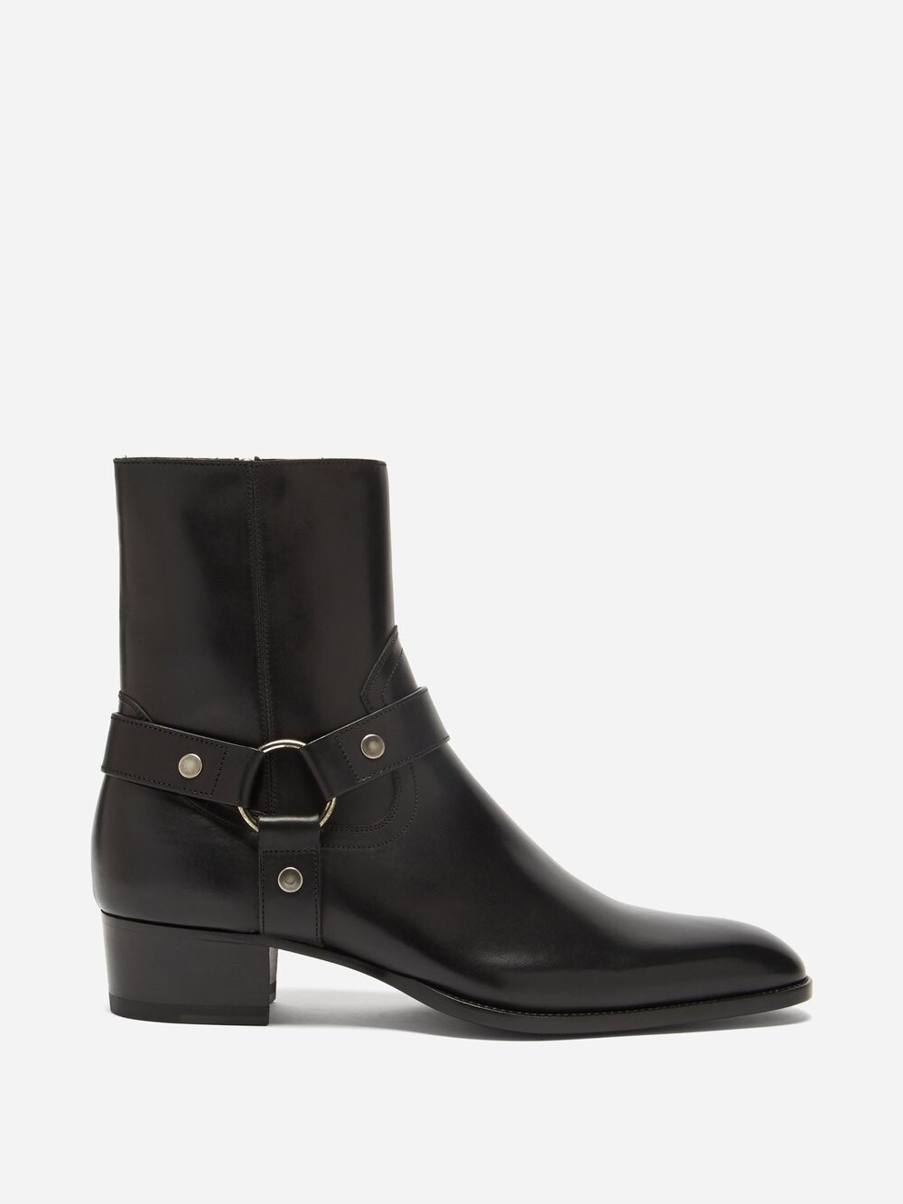 

Кожаные ботинки wyatt Saint Laurent, черный
