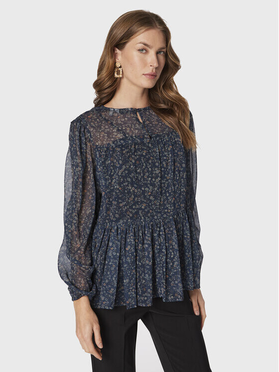 

Блуза стандартного кроя B.Young, синий