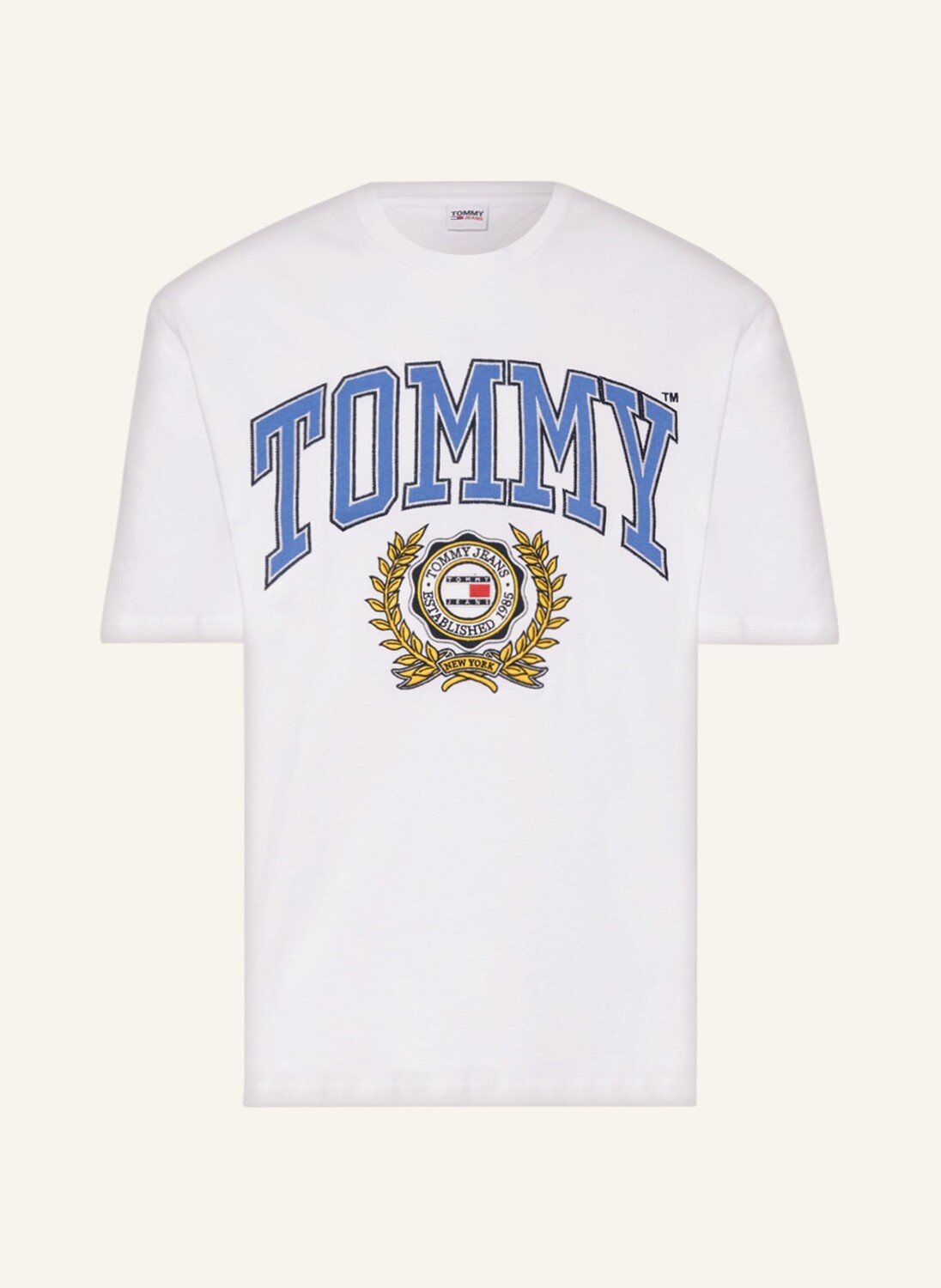 

Рубашка TOMMY JEANS Oversized-Shirt, белый