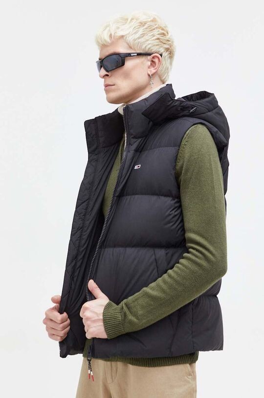 

Пуховик Tommy Jeans, черный